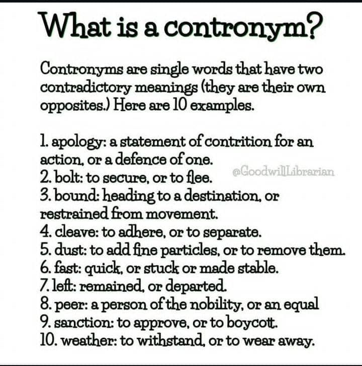 contronym