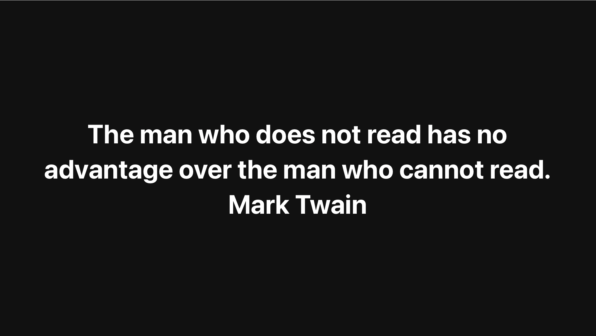 Mark Twain/